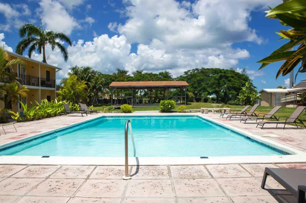 Buitenzwembad van het Hotel Orange Hill