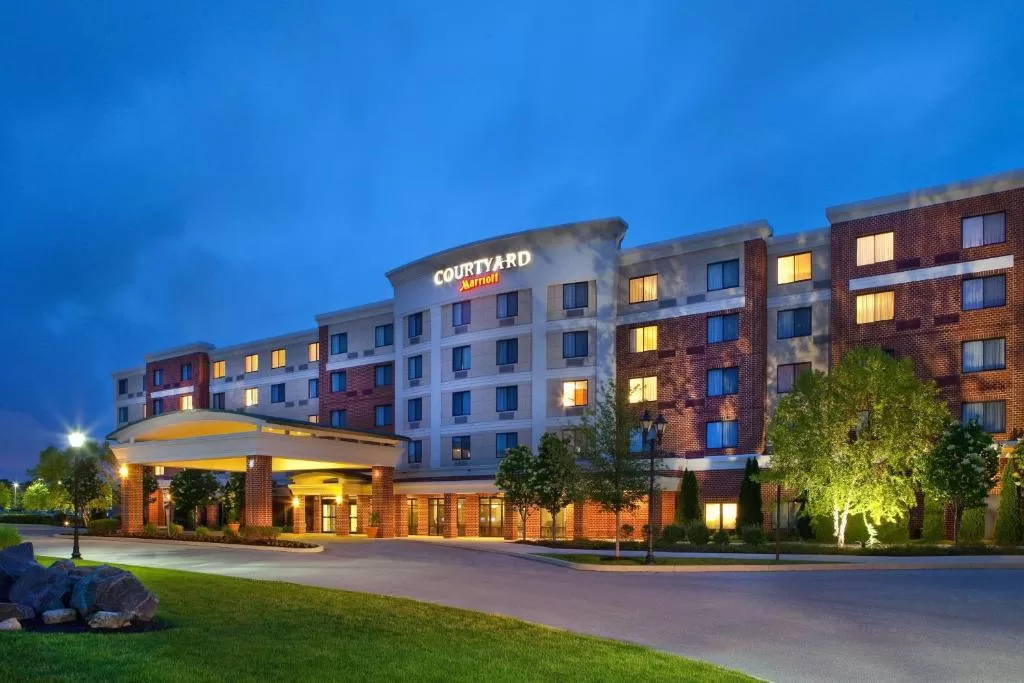 Exterior van het Hotel Courtyard Gettysburg