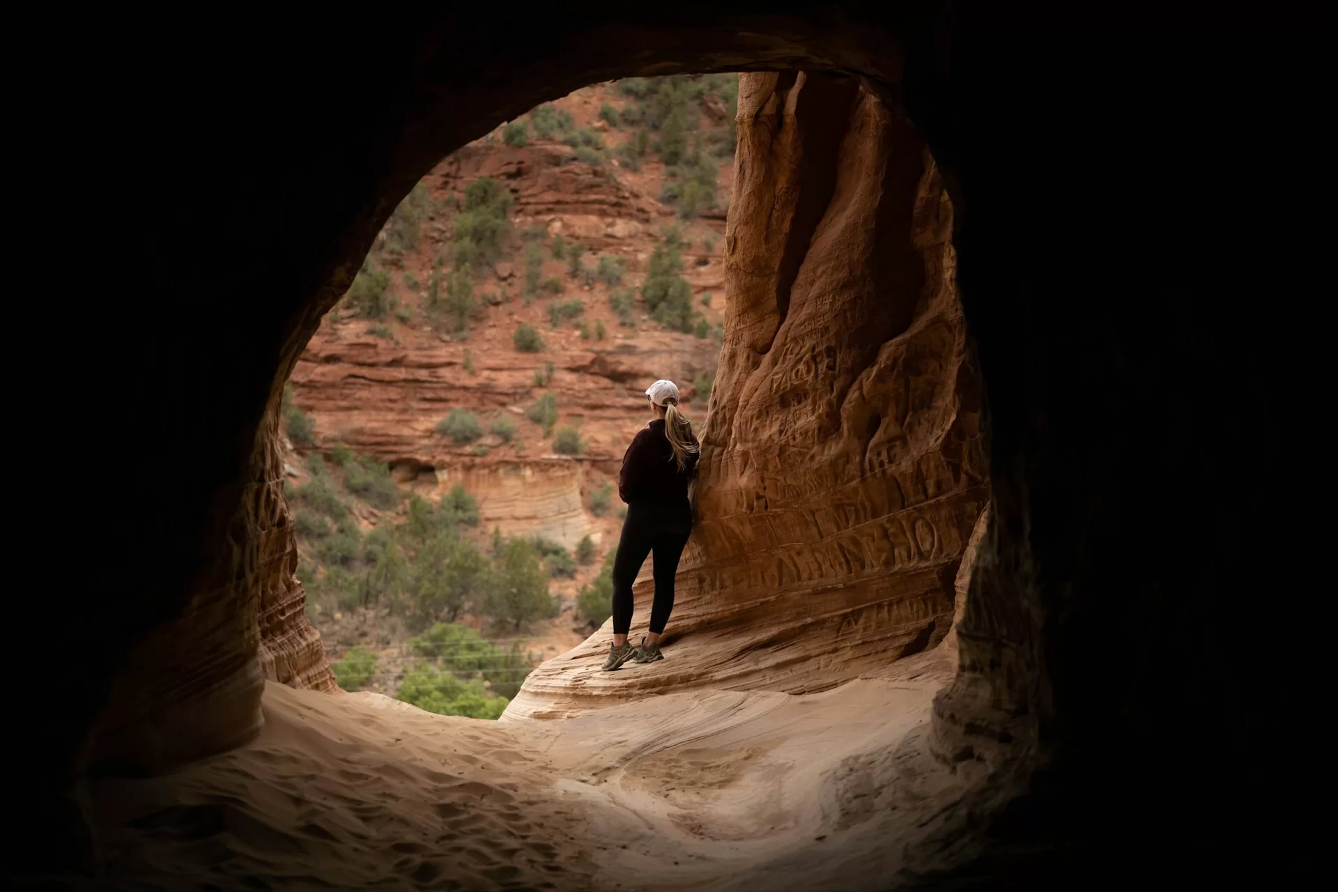 Een hike door de rotsformaties in Kanab, Utah