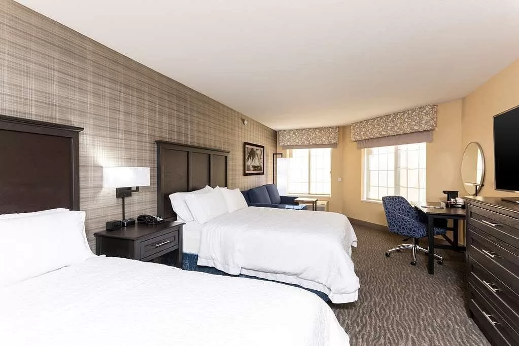 Standaardkamer met twee aparte bedden in het Hotel Hampton Inn Holland