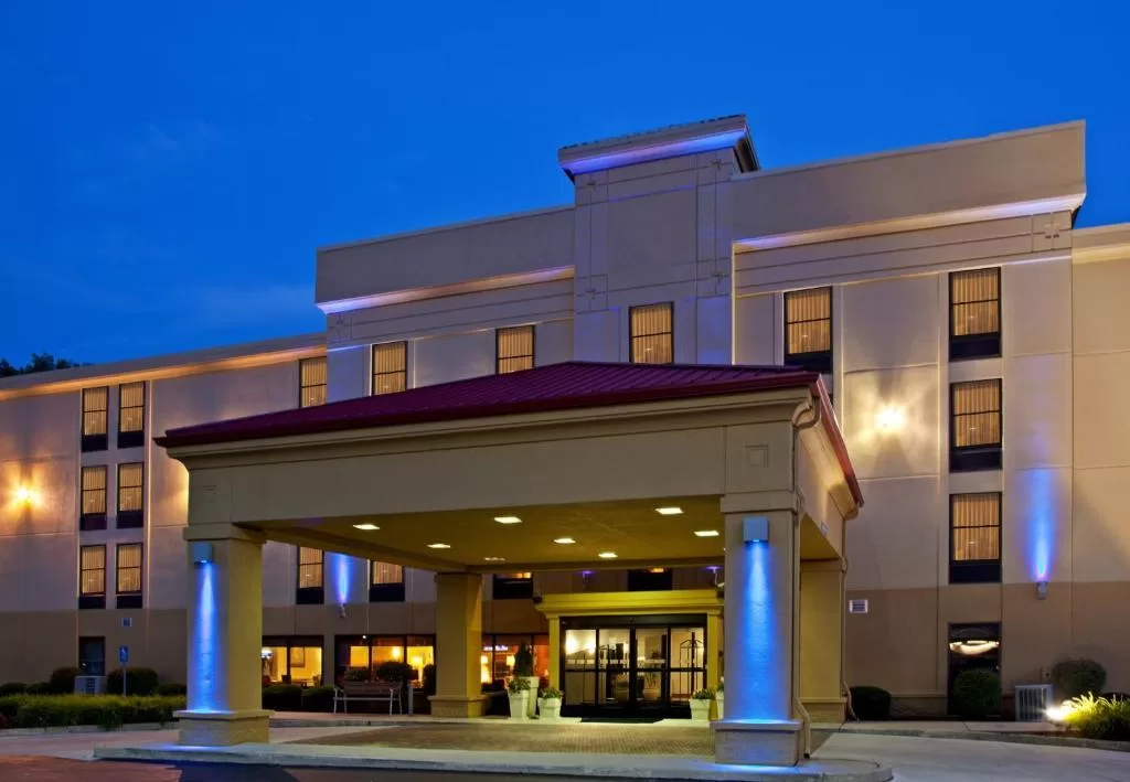 Exterior van het Hotel Holiday Inn Express Indianapolis South