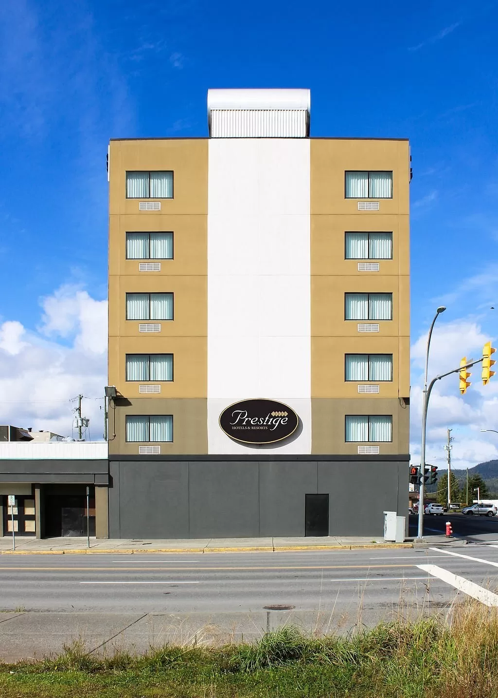 Exterior van het Hotel Prince Rupert