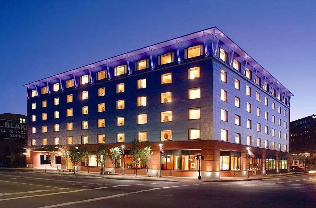 Exterior van het Hotel Hilton Garden Inn Downtown Waterfront