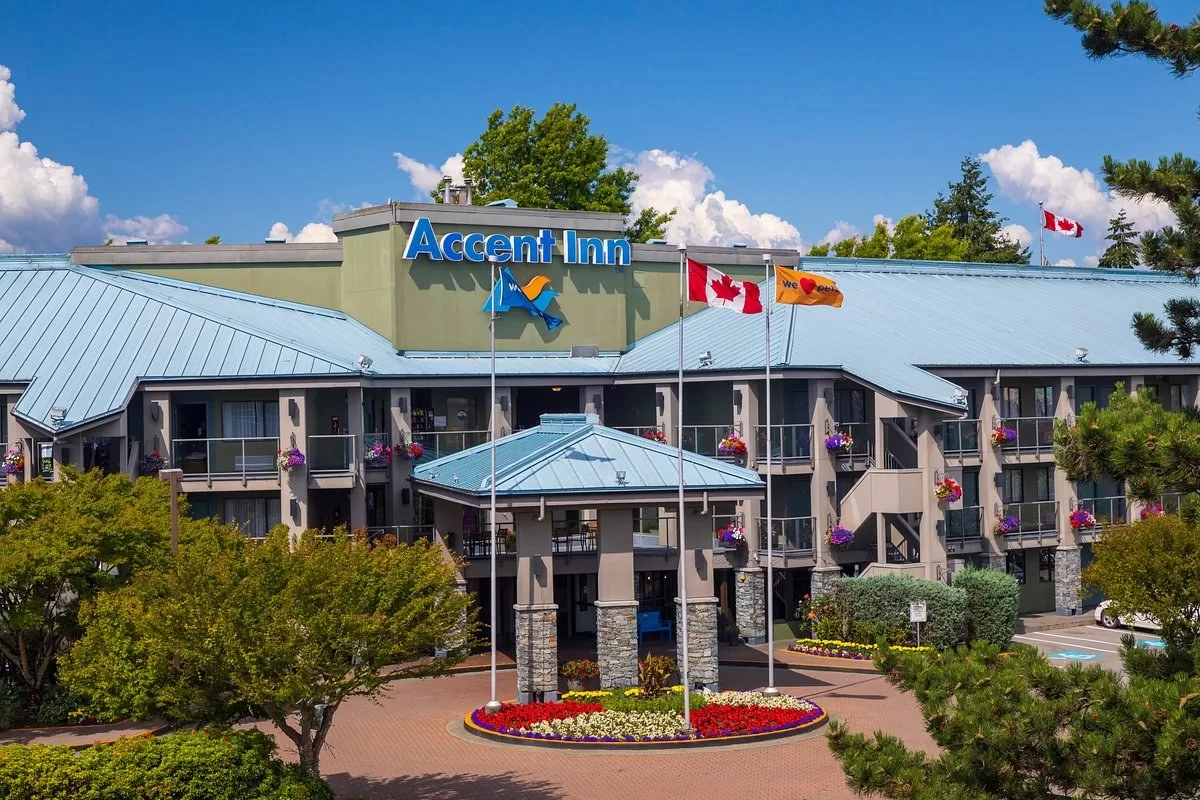 Exterior van het Hotel Accent Inn Vancouver