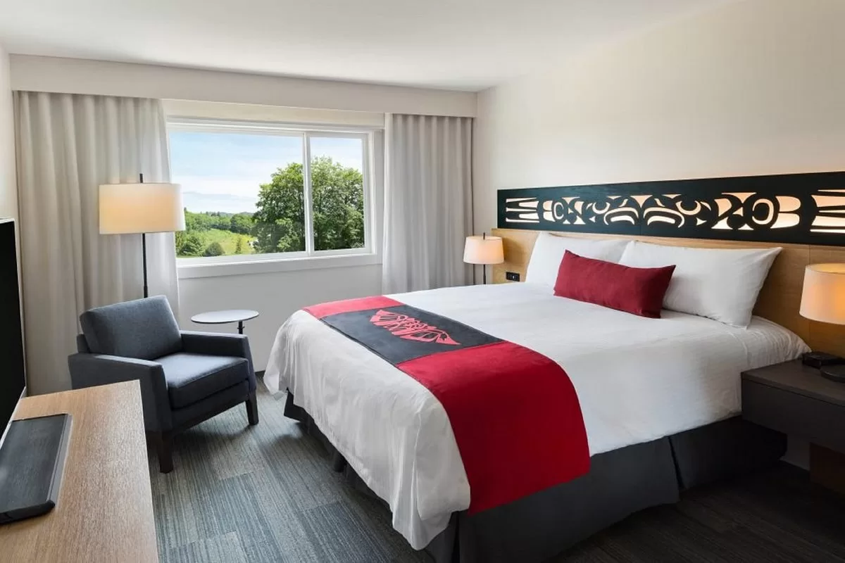 Standaardkamer in het Hotel Kwalilas Port Hardy
