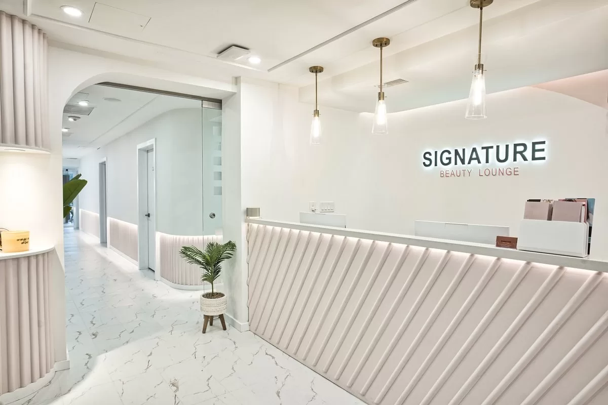 De beauty lounge/salon van het Hotel Holiday Inn Toronto