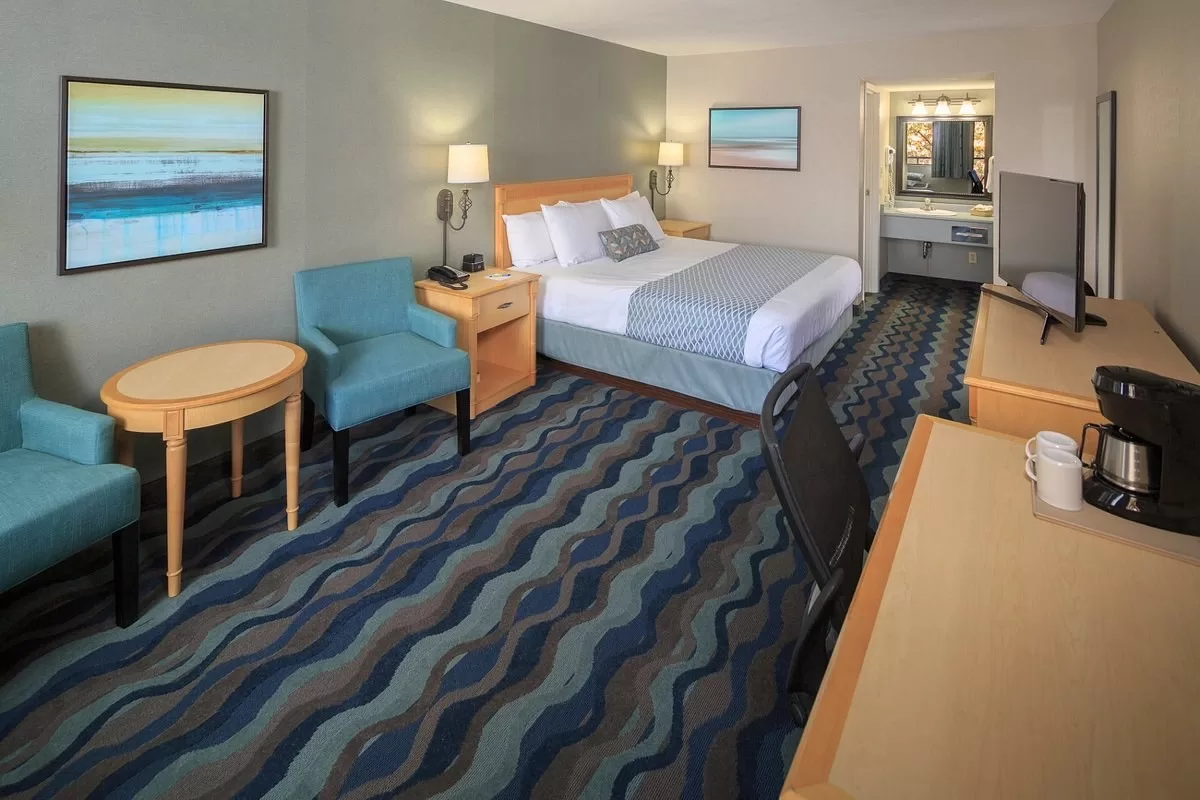 Standaardkamer in het Hotel Accent Inns Kelowna
