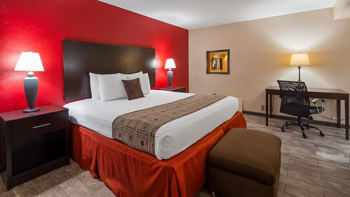 Standaardkamer in het Sure Stay Plus Best Western Oklahoma City