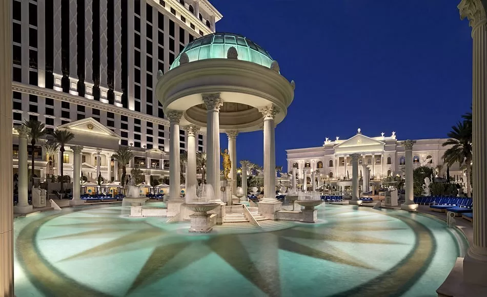 Fontein bij het Hotel Caesars Palace Las Vegas Hotel Casino Las Vegas