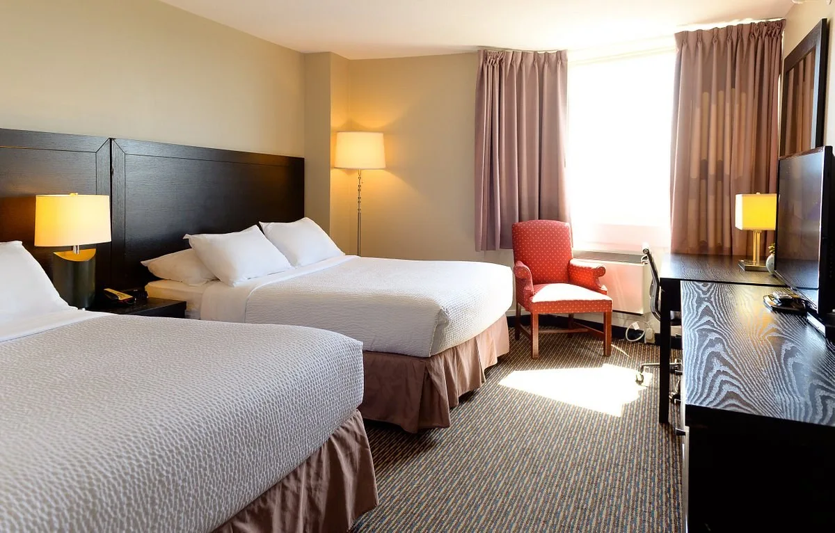 Standaardkamer met twee aparte bedden in het Hotel Rodd Hotel Yarmouth