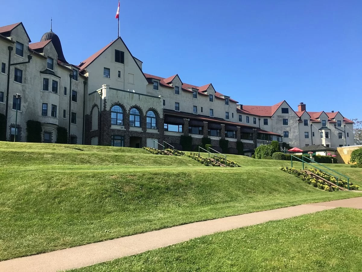 Exterior van het Hotel Digby Pines