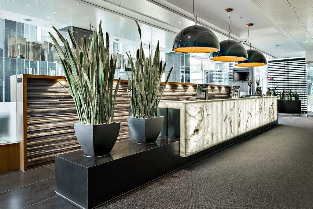 Receptie van het Hotel Le Germain Calgary