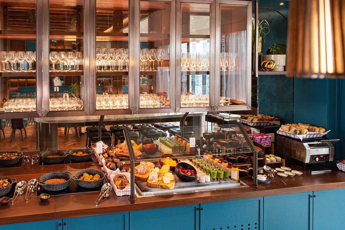 Ontbijtbuffet van het Hotel Sheraton Centre Toronto