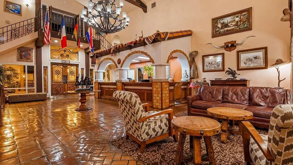 Zitgedeelte in de lobby van het Best Western Casa Grande Arroyo Grande