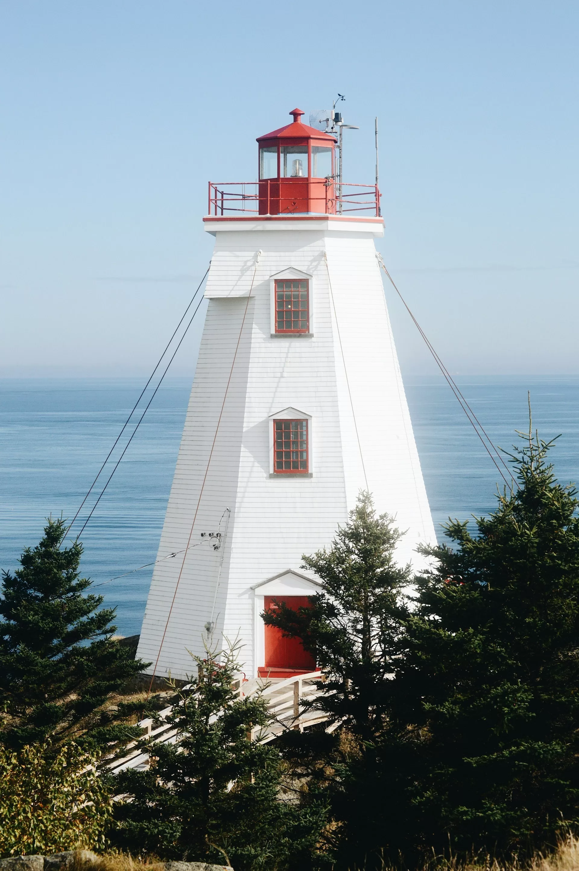 Het Swallowtail Lighthouse in New Brunswick