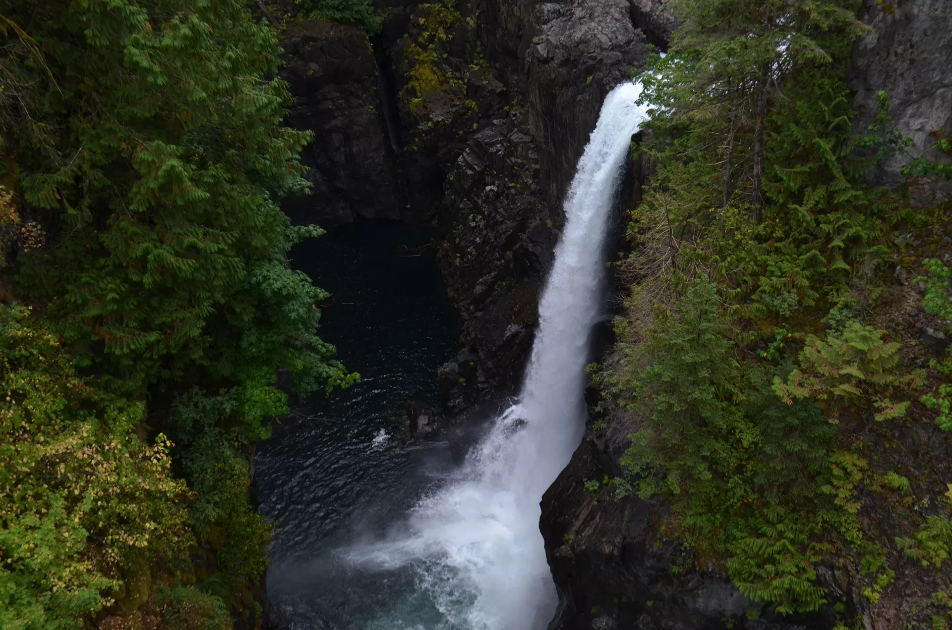 Waterval in Cambell River