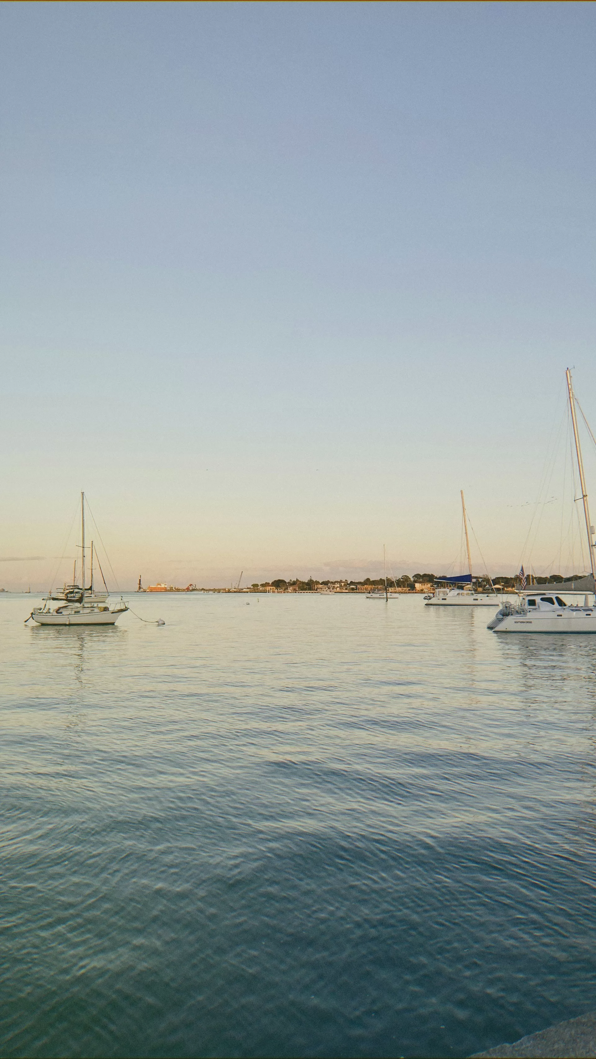 Boten in de haven van St. Augustine