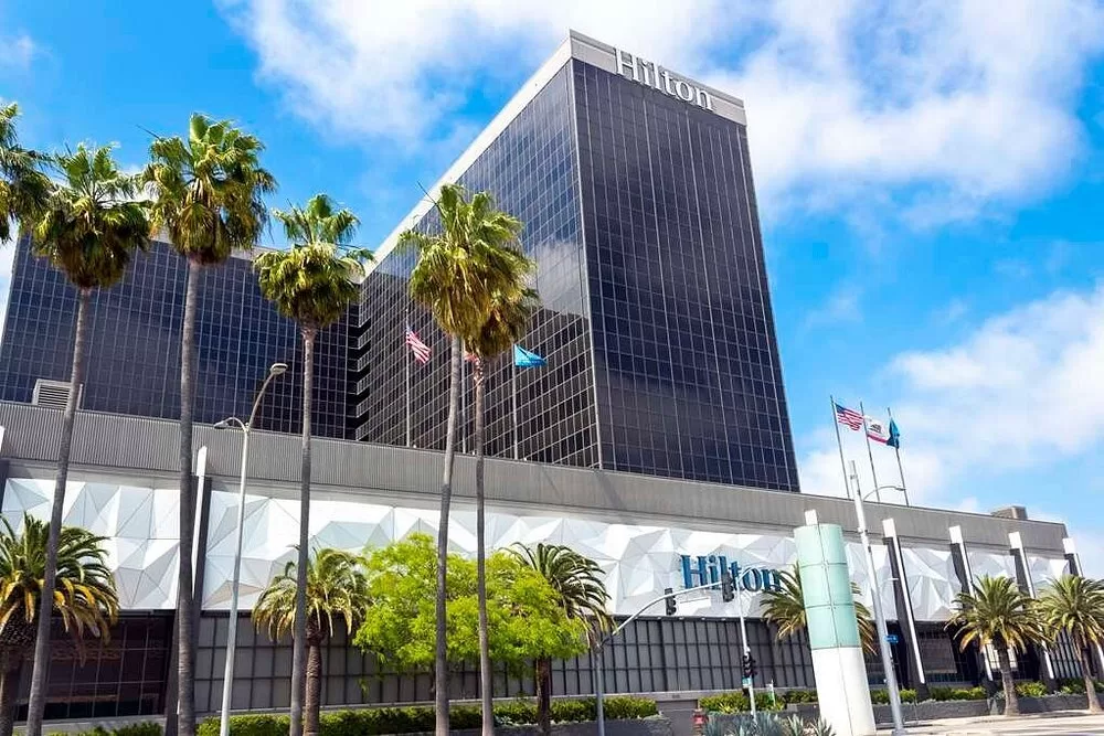 Exterior van het Hotel Hilton Los Angeles Airport Los Angeles