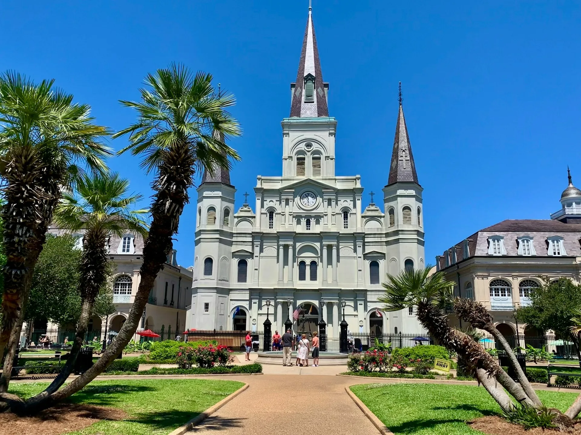 De St. Louis kathedraal aan Jackson Square New Orleans