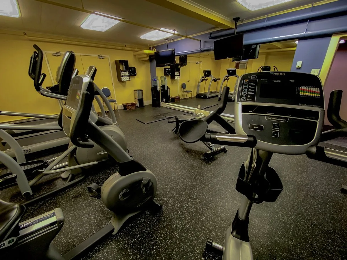 Fitnessruimte in het Hotel Glynmill Inn Corner Brook