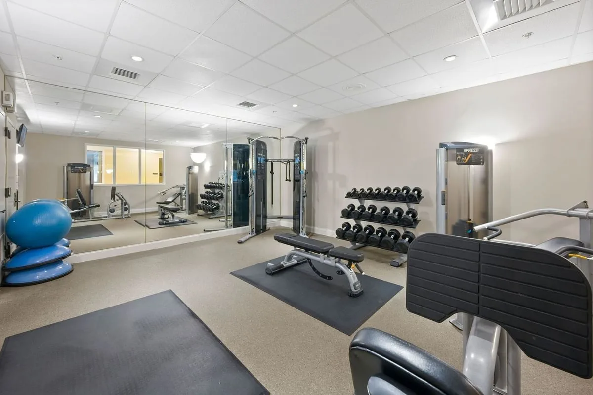Fitnessruimte in het Hotel Marco Beach Ocean Resort