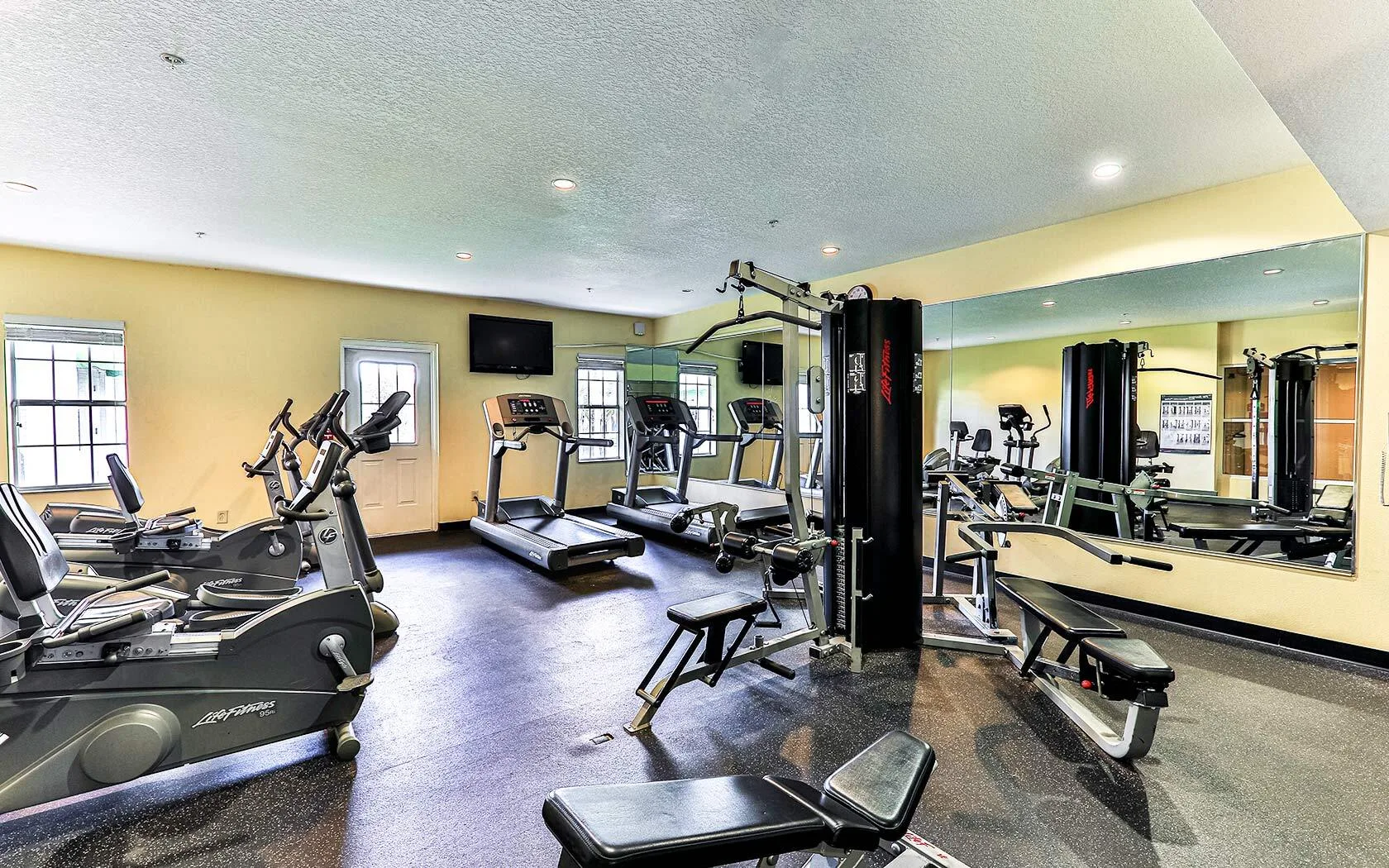 Fitnessruimte in het Hotel Plantation Resort Crystal River