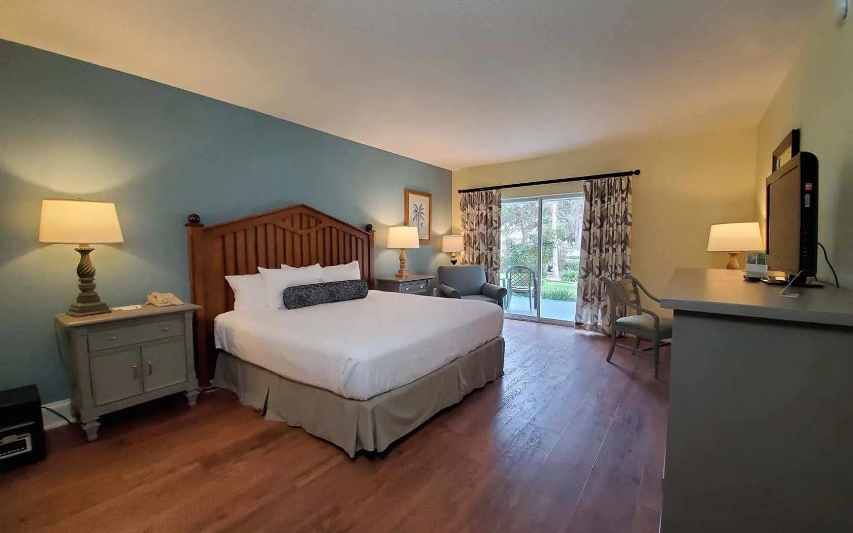 Standaardkamer met veranda in het Hotel Plantation Resort Crystal River