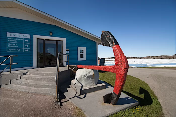 Exterior van het Hotel Anchor Inn Hotel Twillingate