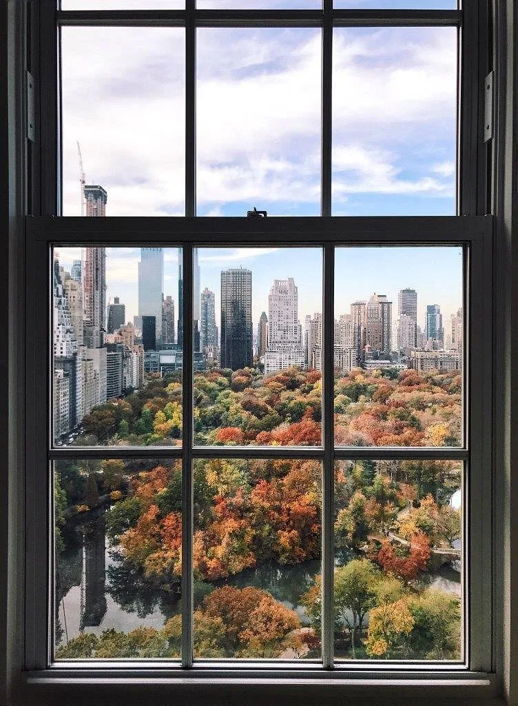 Uitzicht over de stad vanuit het Hotel The Pierre A Taj Hotel NY