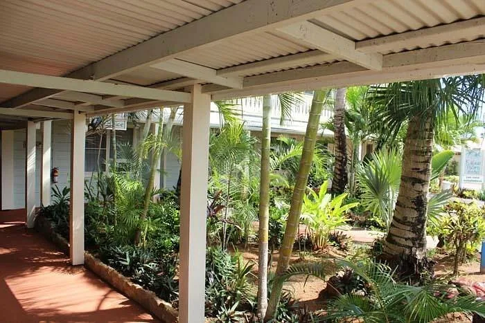 Exterior van het Hotel Kauai Palms Lihue