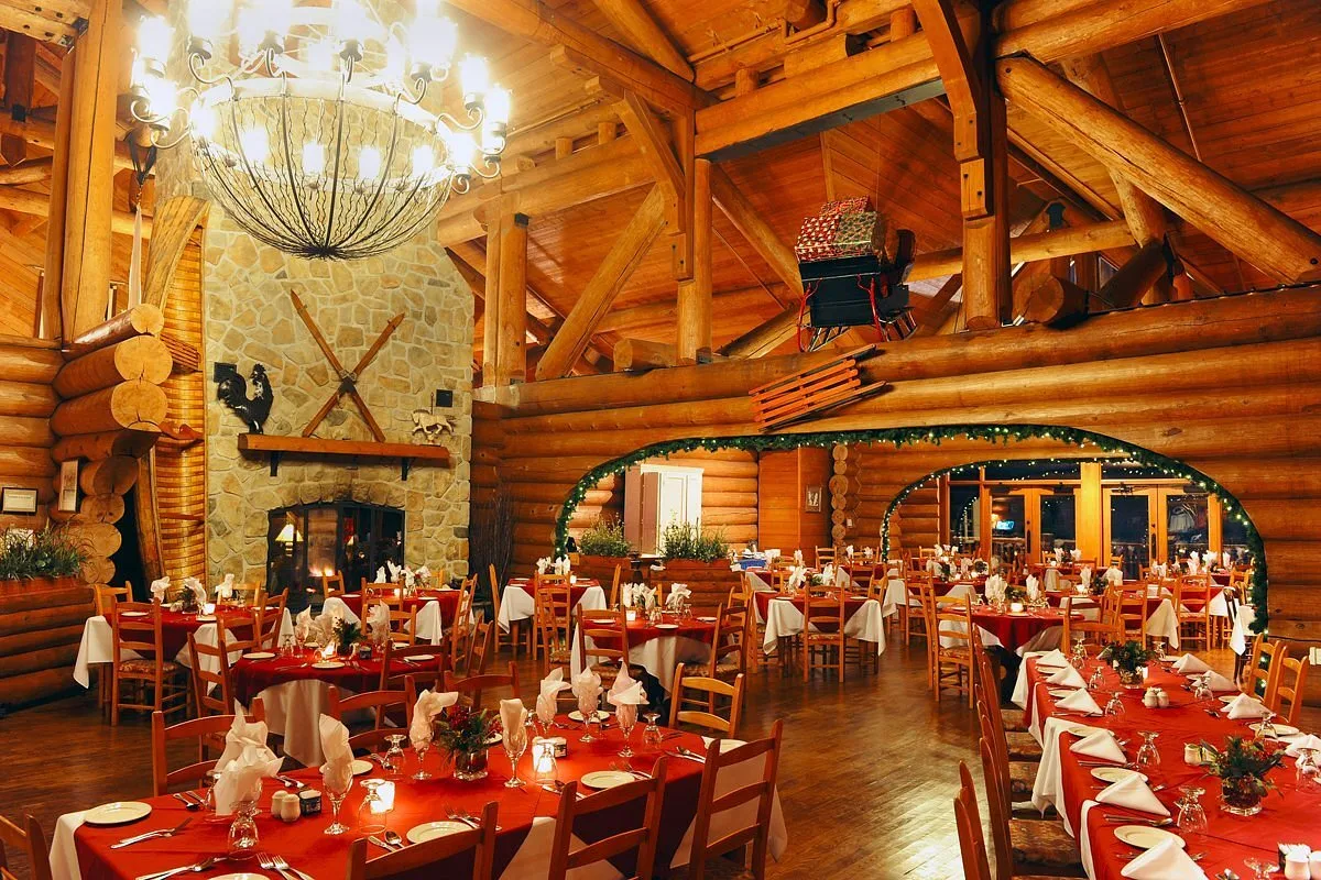 Restaurant in het Hotel Le Grand Lodge Mont Tremblant