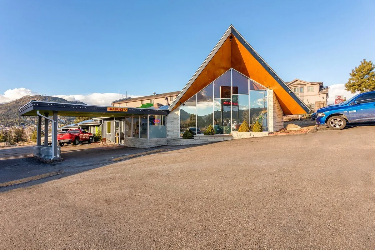 Exterior van het Hotel Coyote Mountain Lodge Estes Park