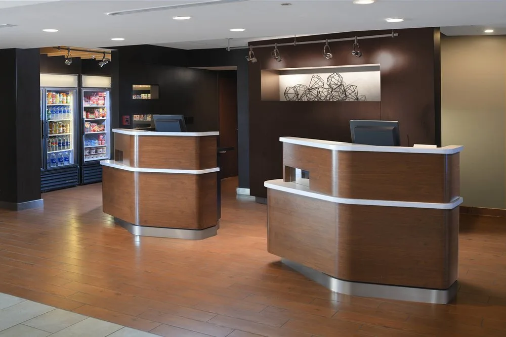 Receptie van het Hotel Courtyard Downtown Market Square San Antonio