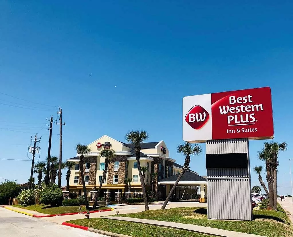 Exterior van het Hotel Best Western Plus Seawall Galveston
