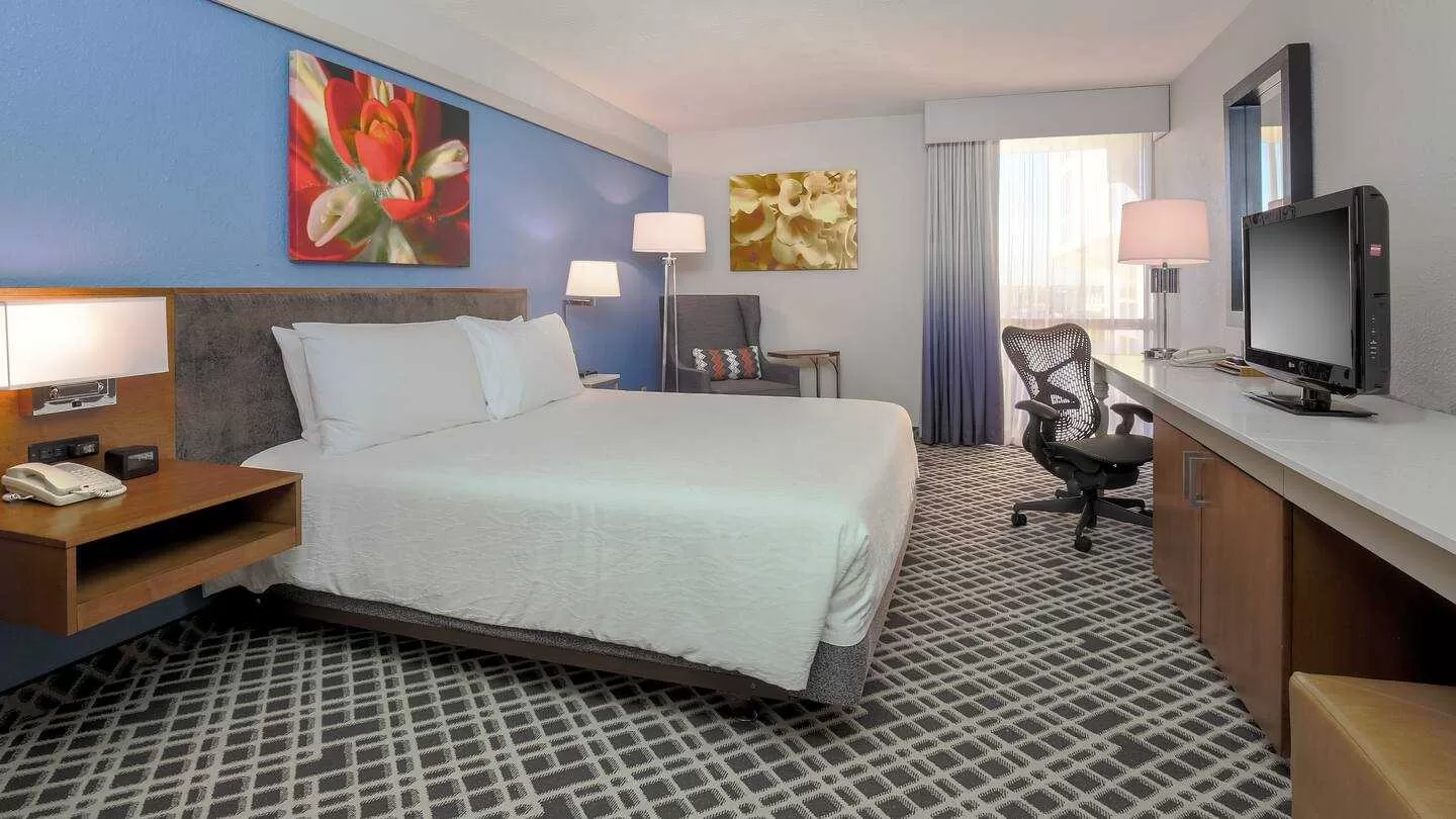 Standaardkamer in het Hotel Hilton Garden Inn Market Center Dallas