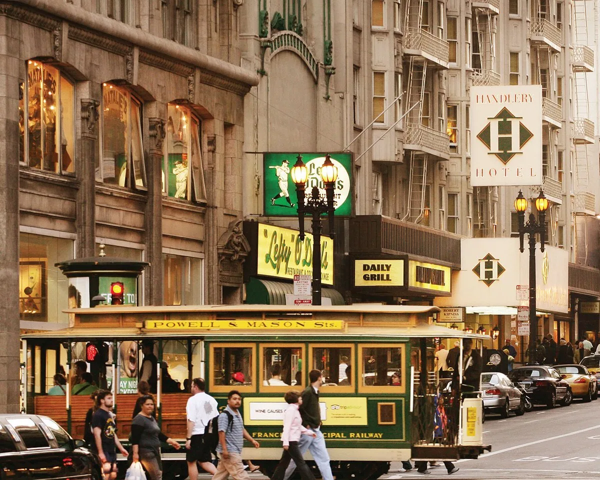 Exterior van het Hotel handlery San Francisco