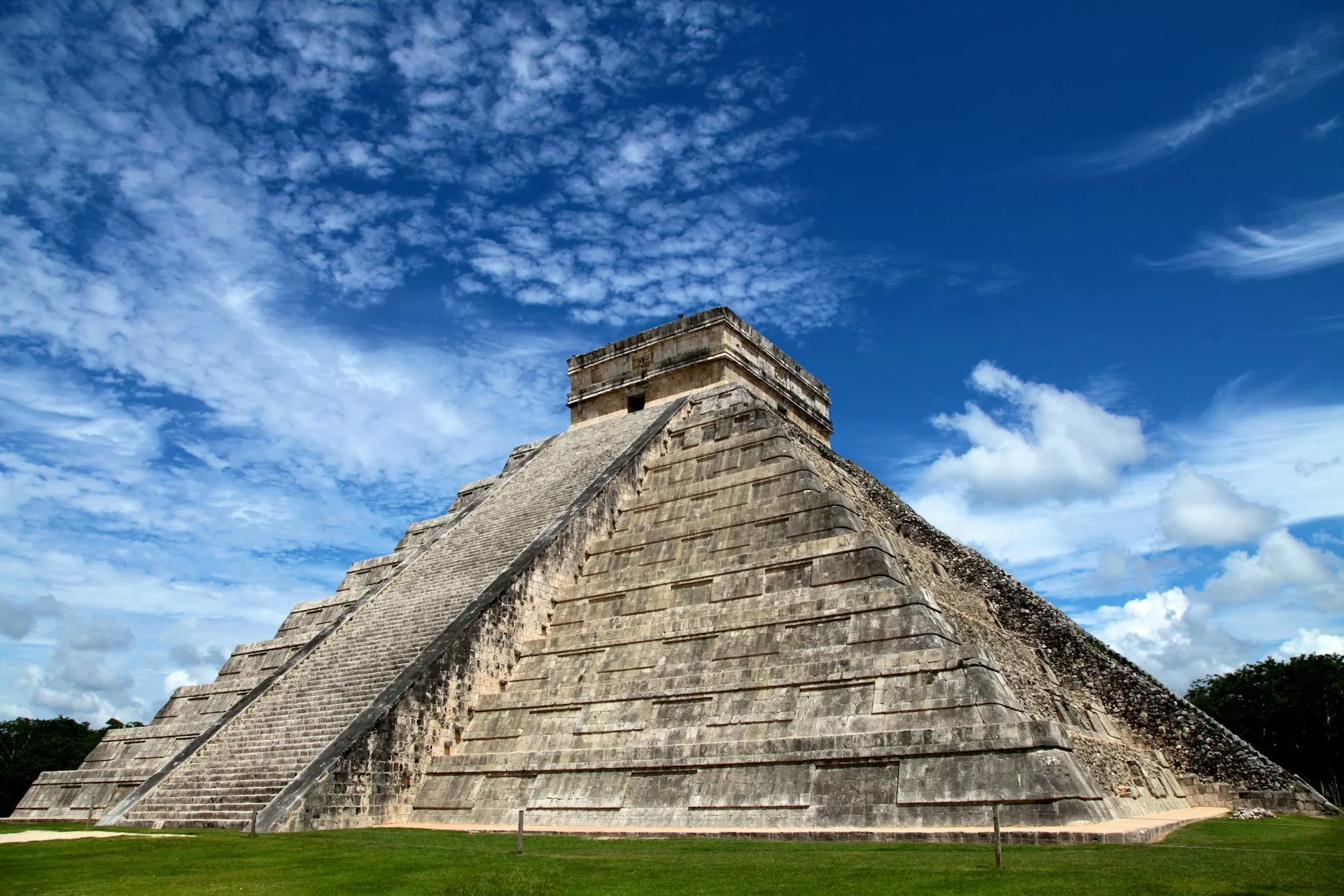 Maya tempel in Chichén Itzá, Mexico