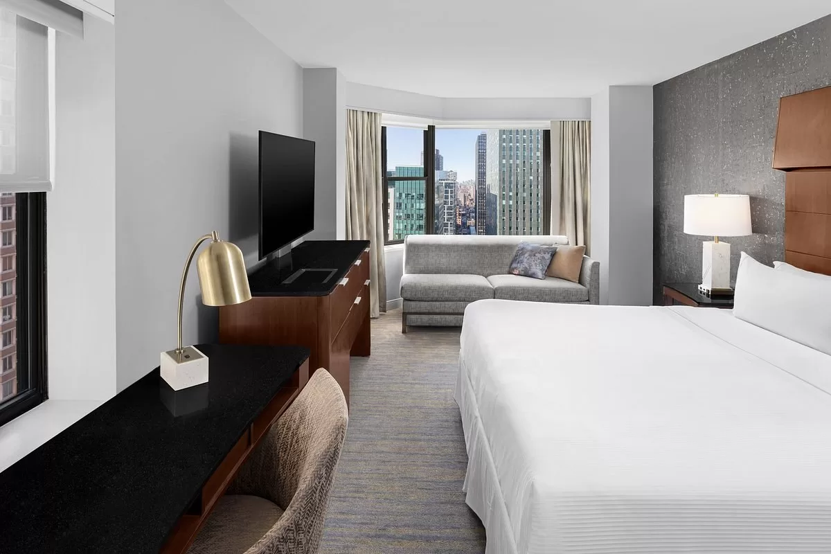 Kamer met city view in het Hotel The Westin New York Grand Central New York