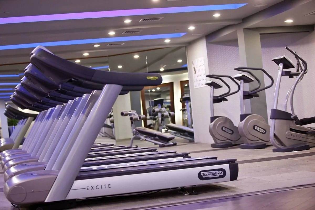 Fitnessruimte in het Hotel Renaissance Wind Creek