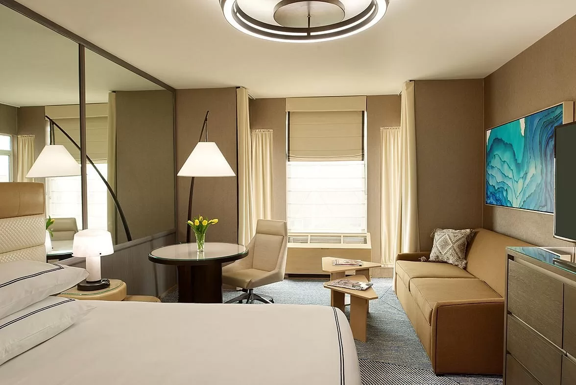 Standaardkamer met een sofabed in het Hotel Zoe Fisherman's Wharf San Francisco