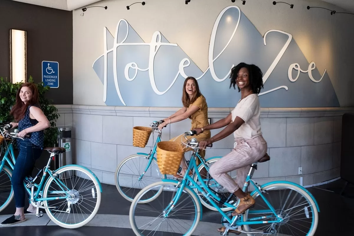 Fietsen die je kan gebruiken bij een verblijf in het Hotel Zoe Fisherman's Wharf San Francisco