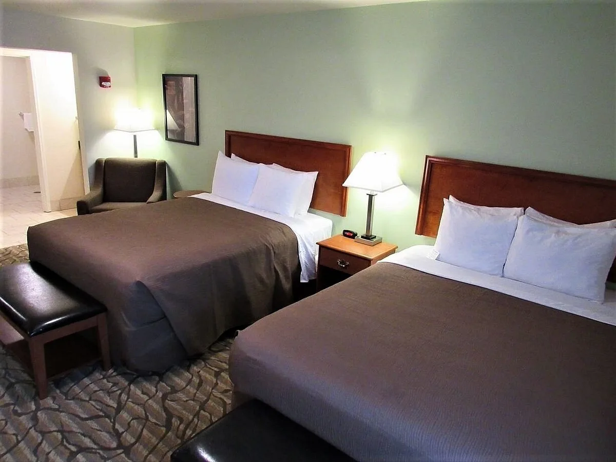 Standaardkamer met twee aparte bedden in het Hotel Aspen Extended Stay Suites