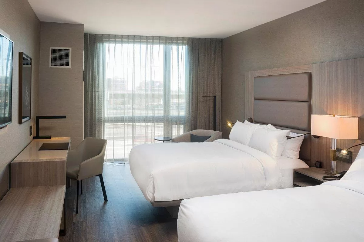 Standaardkamer met twee aparte bedden in het Hotel AC Boston Downtown Boston