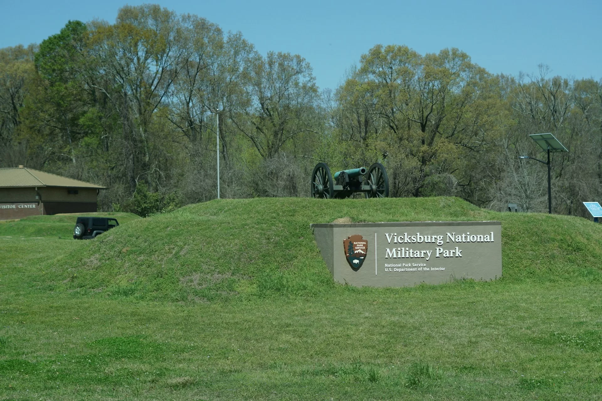 Vicksburg National Military Park in Mississippi
