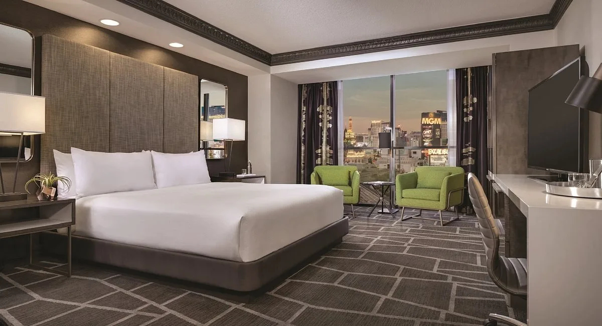 Standaardkamer in het Luxor Las Vegas