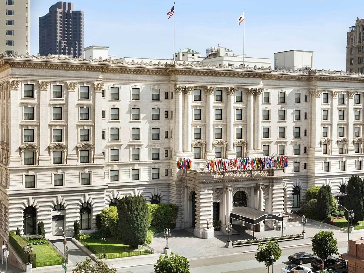 Exterior van het Hotel Fairmont San Francisco