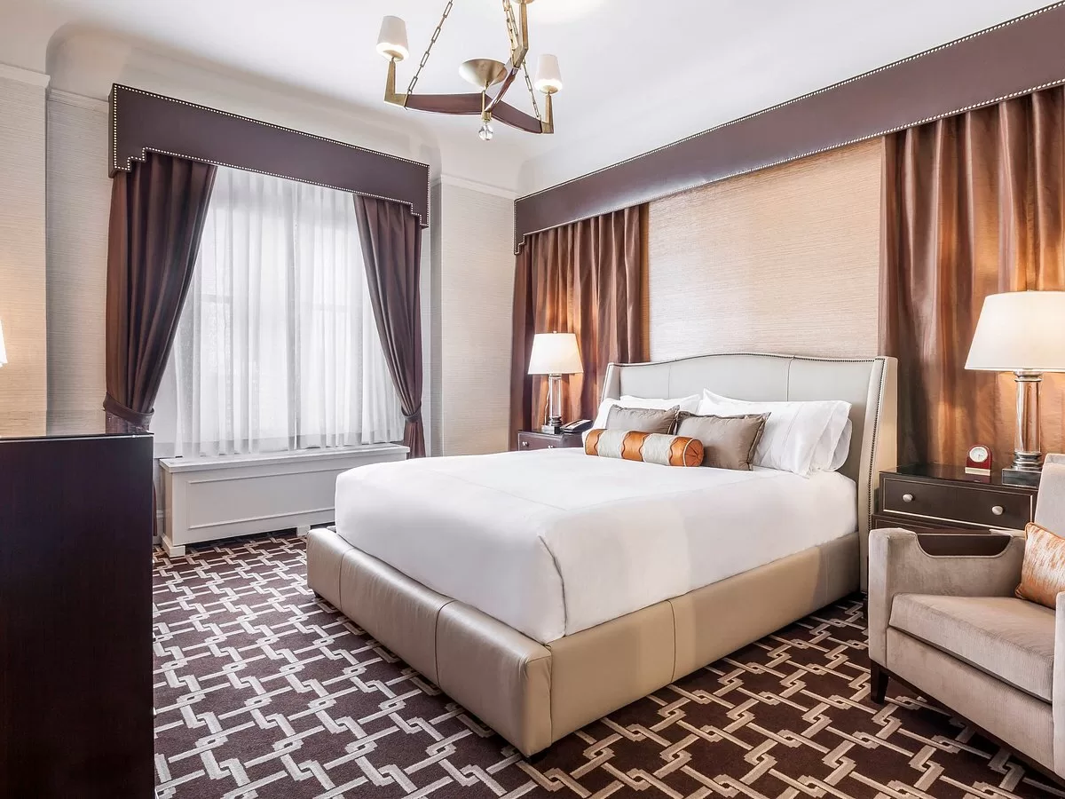 Standaardkamer in het Hotel Fairmont San Francisco