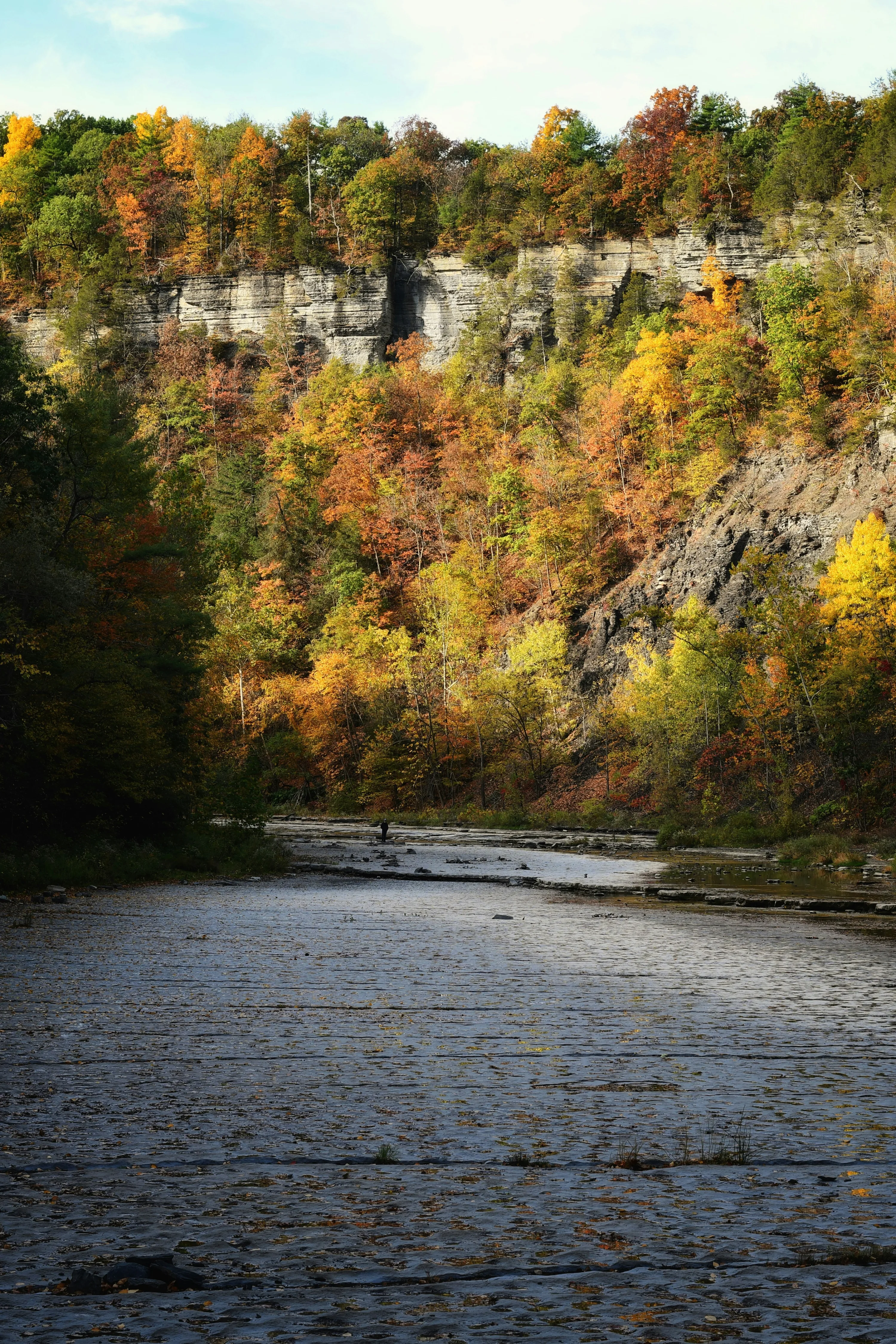 Taughannock Falls bij de Finger Lakes in New York State