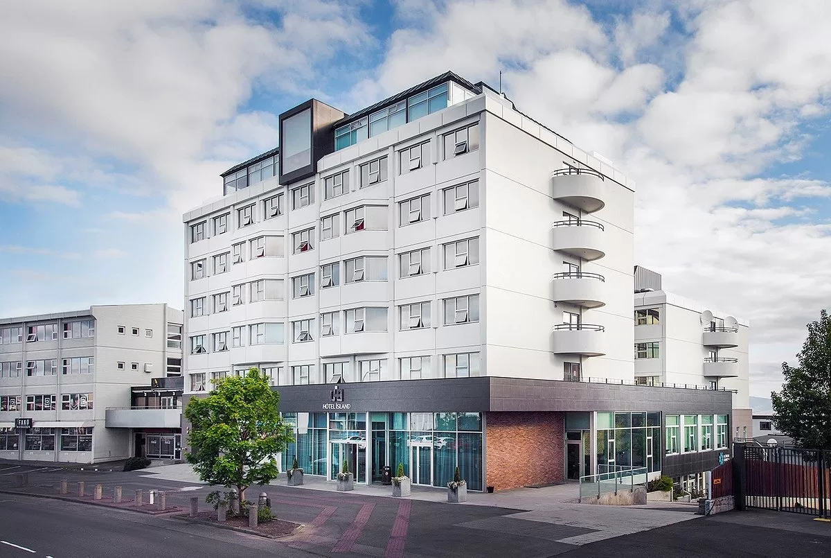 Exterior van het Hotel Island Reykjavik