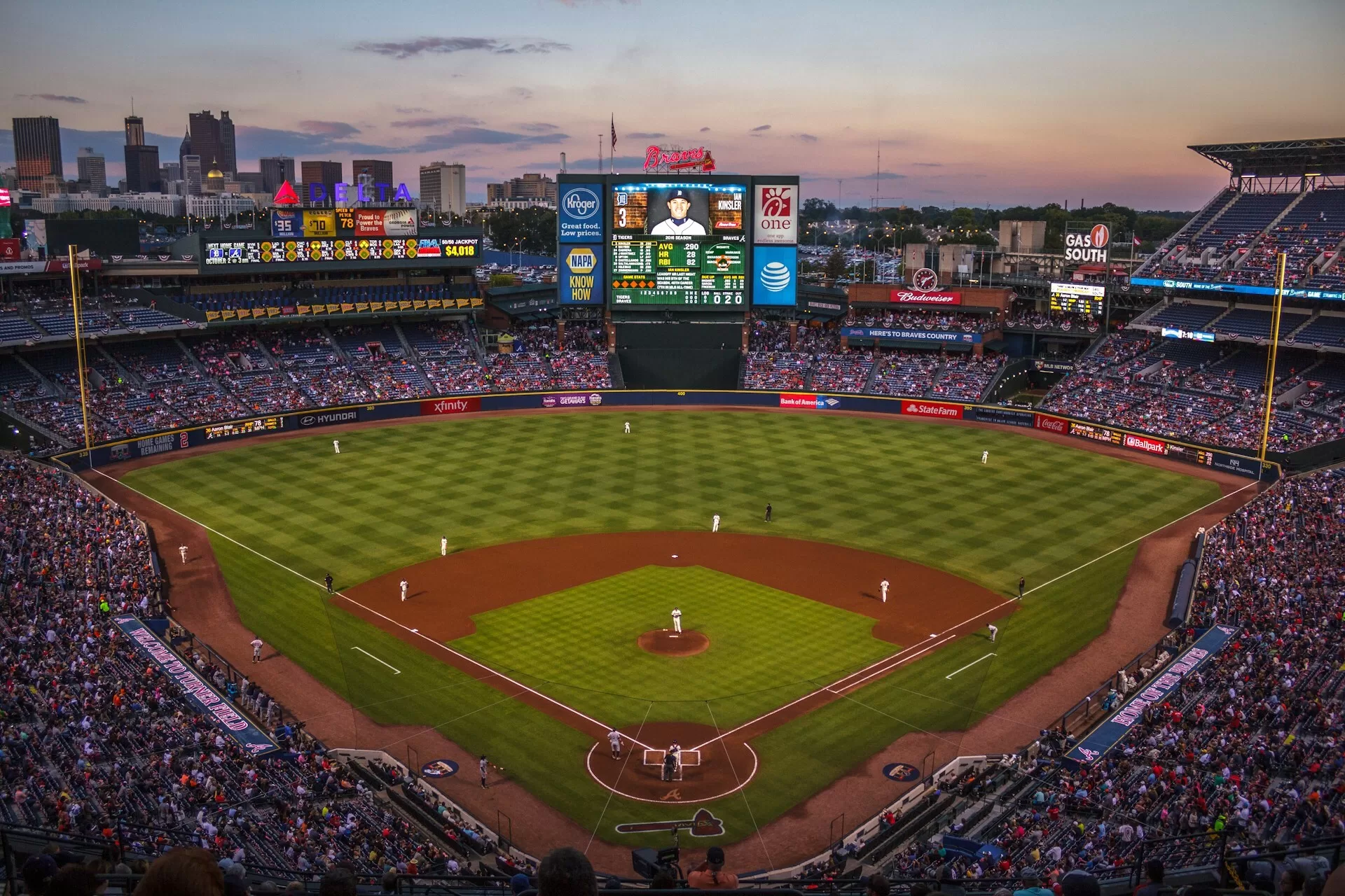Turner Field honkbal stadion Atlanta, Georgia